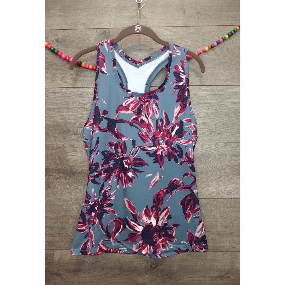 DSG Floral Racerback Tank